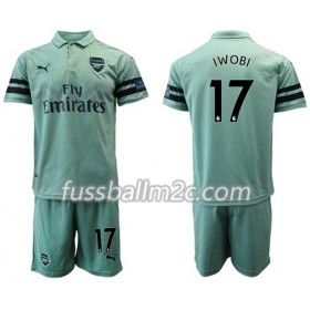 Fußballtrikots Arsenal Iwobi 17 Kinder Ausweich Trikotsatz 2018-2019